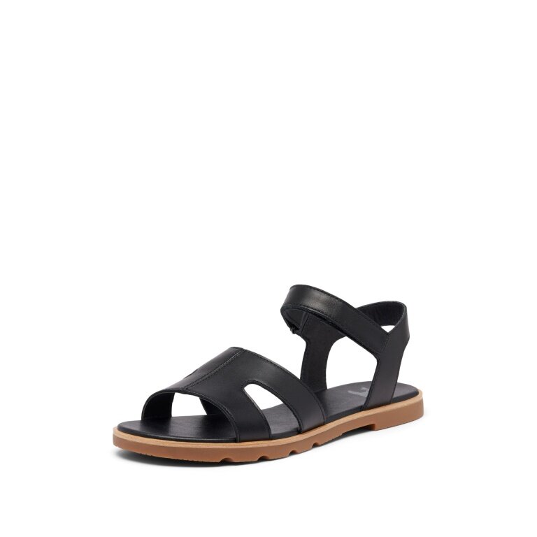 Sorel Sandale Ella III Ankle Strap (Leder) schwarz Damen