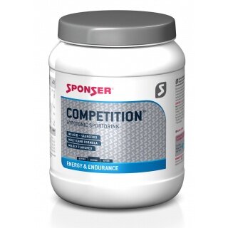 Sponser Energy Competition (säurefreies, hypotonisches Sportgetränk) Fruit Mix 1000g Dose