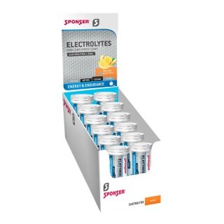 Sponser Electrolytes Fruit Mix (Zero-Carb Sportgetränk mit Elektrolyten) 12x10 Tabs Box