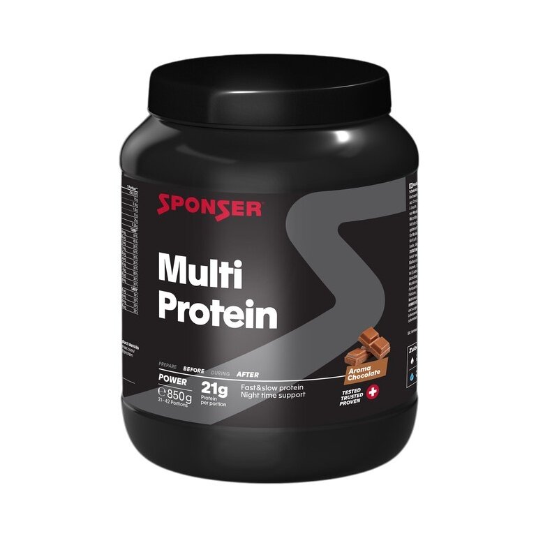 Sponser Power Multi Protein CFF (Mehrkomponenten Eiweiss) Schokolade 850g Dose