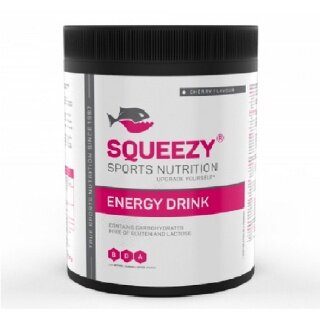 Squeezy Energy Drink (Kohlenhydrat-Elektrolyt-Lösung) Kirsche 650g Dose