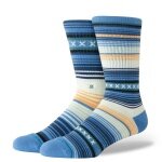 Stance Tagessocke Crew Curren Staple capriblau - 1 Paar