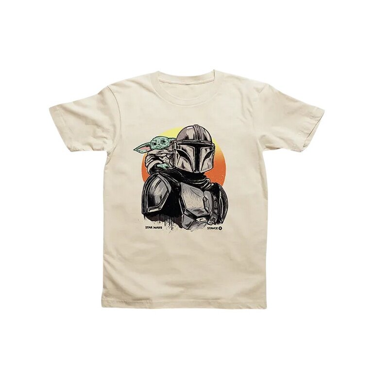 Stance Freizeit-Tshirt Mando (100% Baumwolle) vintageweiss Herren