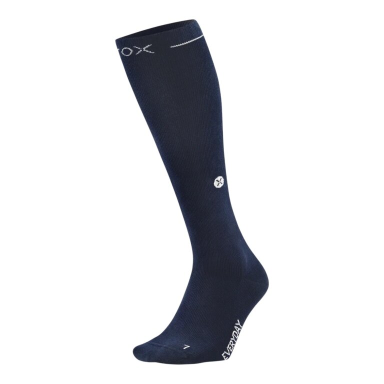 STOX Energy Socks Tagessocke Everyday Kompressionssocken für den Alltag (fördert die Durchblutung) navyblau Herren - 1 Paar