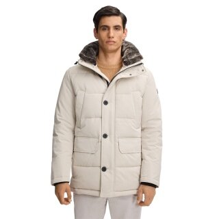 STRELLSON Winterjacke Plaza 2.0 (Steppjacke, wind- und wasserfest) cremeweiss Herren