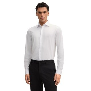 STRELLSON Langarmhemd Spike (Powerflex-Qualität) weiss Herren