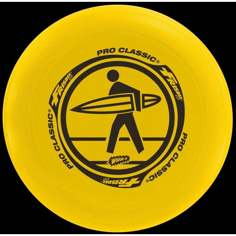 Sunflex Frisbee Pro Classic gelb 1er - perfekt für Strand/Wiese -