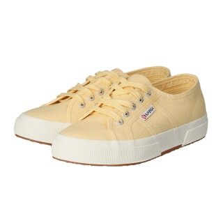 Superga Sneaker Cotu Classic 2750 gelb/weiss/braun Damen