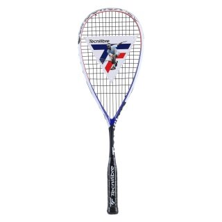 Tecnifibre Squashschläger Carboflex 125 Airshaft 125g/kopflastig schwarz/weiss - besaitet -
