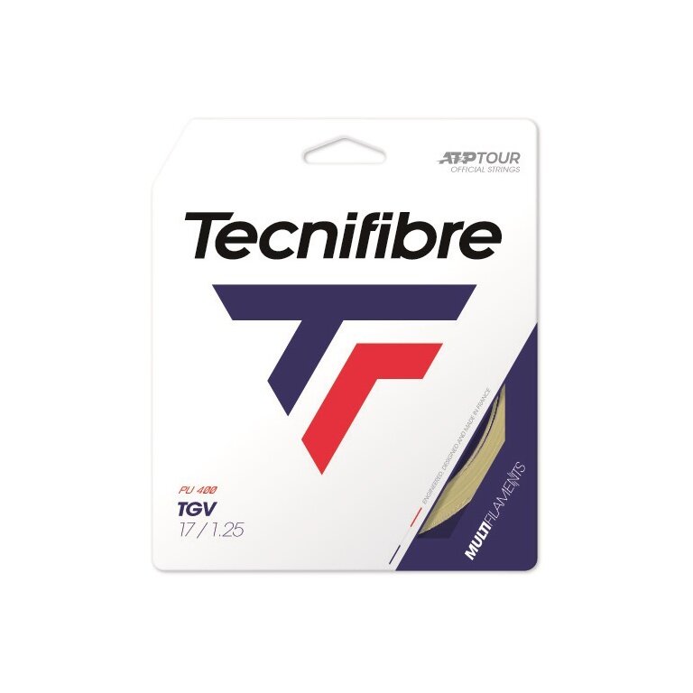 Besaitung mit Tennissaite Tecnifibre TGV natur