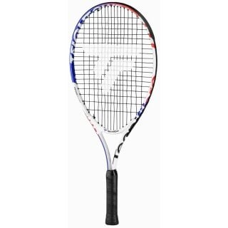 Tecnifibre Kinder-Tennisschläger T-Fight Club 23in/200g (6-9 Jahre) weiss - besaitet -