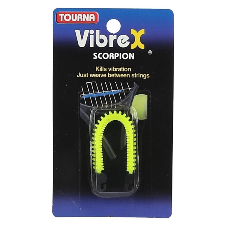Tourna Schwingungsdämpfer Vibrex Scorpion gelb - 1 Stück