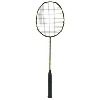 Talbot Torro Badmintonschläger Arrowspeed 199 (98g/ausgewogen/mittel) 2025 schwarz/neongelb - besaitet -