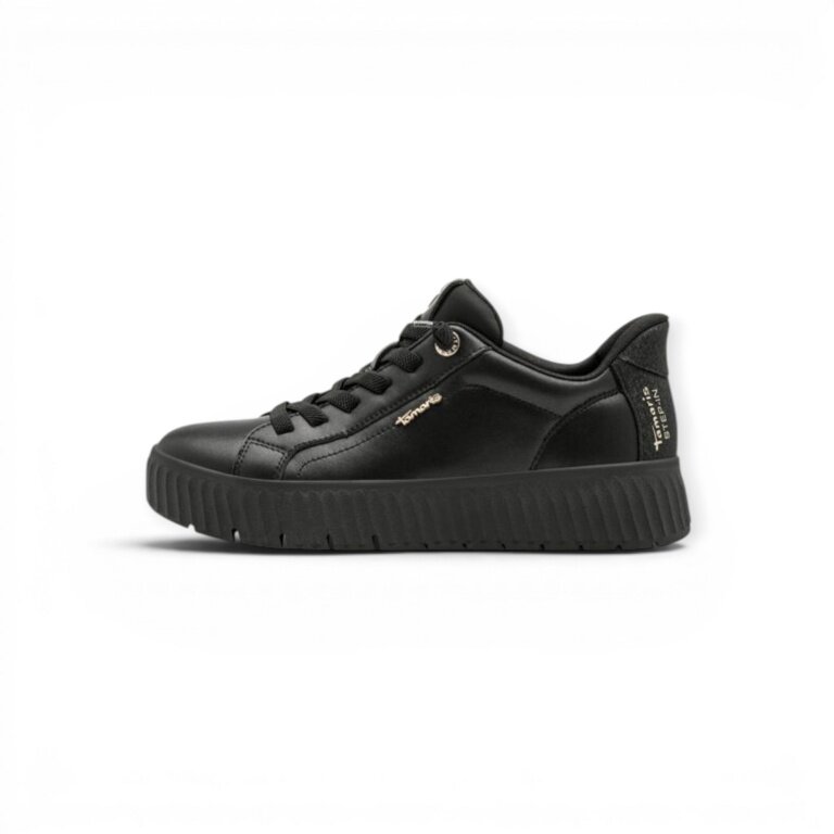 Tamaris Sneaker (Leder/Textil/Synthetik) 8-83720-45 schwarz Damen