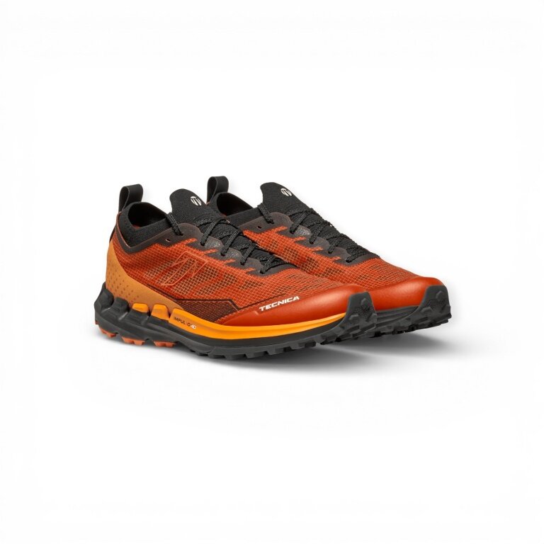 Tecnica Trail-Laufschuhe Pyrox Xplore MS (für lange Strecken) 2026 orange/schwarz Herren