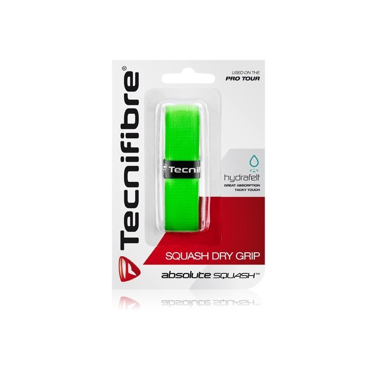 Tecnifibre Squash Dry Grip Basisband grün - 1 Stück
