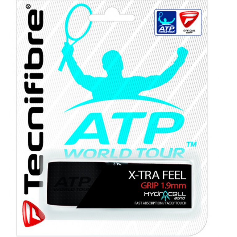 Tecnifibre Basisband Xtra Feel ATP 1.9mm schwarz