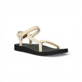 Teva Sandale Original Universal Slim weiss/schwarz Damen