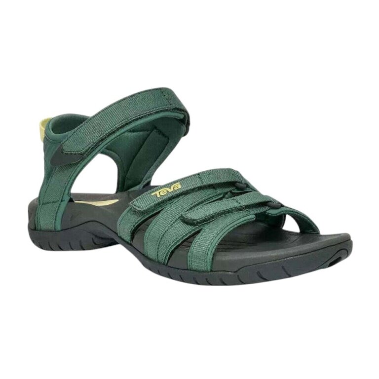 Teva Sandale Tirra Klett Outdoor (schmal) Silver smaragdgrün/pine Damen