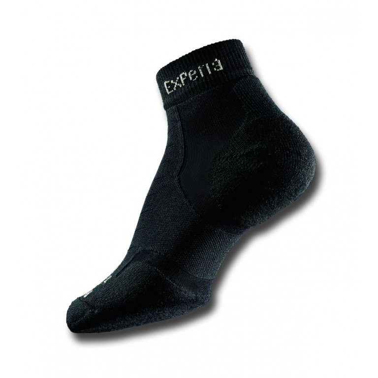 Thorlo Allroundsocke Experia Quarter schwarz Herren - 1 Paar