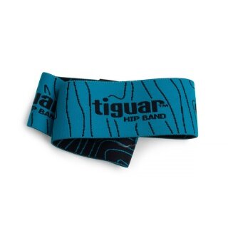 Tiguar Widerstandsband Hip Band (Medium) türkis/schwarz - 1 Stück