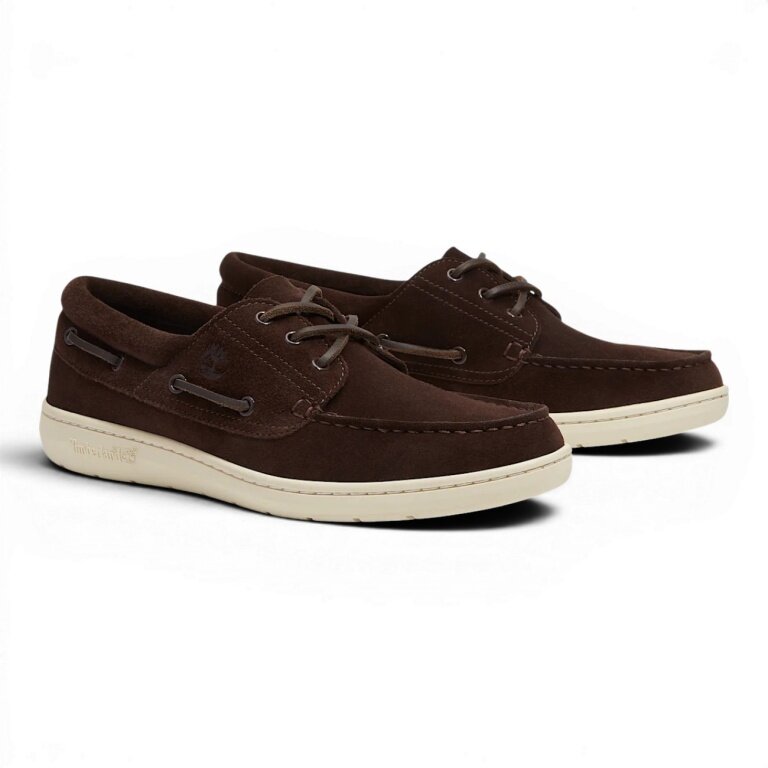 Timberland Bootsschuhe Portofino Pier (Premium Leder) dunkelbraun Herren