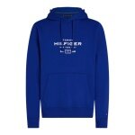 Tommy Hilfiger Kapuzenpullover Oval Graphic Hoodie (Baumwollmix) royalblau Herren