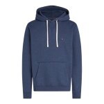 Tommy Hilfiger Kapuzenpullover Essential Seasonal Fleece-Hoodie (Baumwollmix) dunkelblau Herren