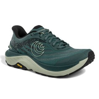 Topo Trail-Laufschuhe Ultraventure 4 (Stabilität, Langstrecke, breitere Zehenbox) blau/stonegrau Damen