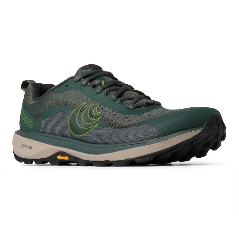 Topo Laufschuhe Terraventure 5 (Trail, breitere Zehenbox) 2026 grün Herren