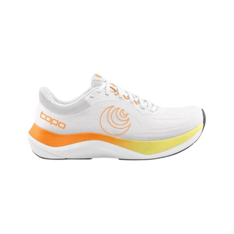 Topo Laufschuhe Ultrafly 6 (Dämpfung) weiss/gelb Herren
