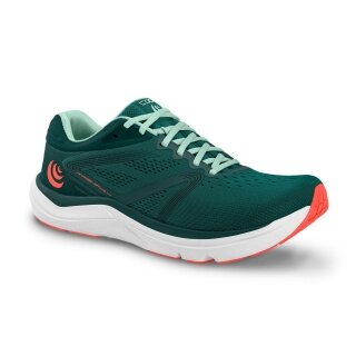 Topo Laufschuhe Magnifly 4 (Dämpfung) emeraldgrün/coral Damen