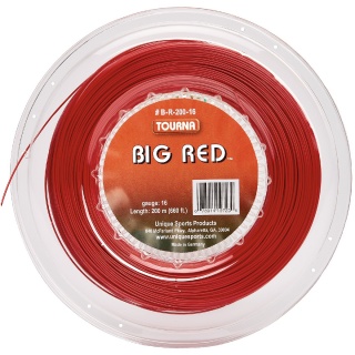 Tourna Tennissaite Big Red (Haltbarkeit) rot 220m Rolle