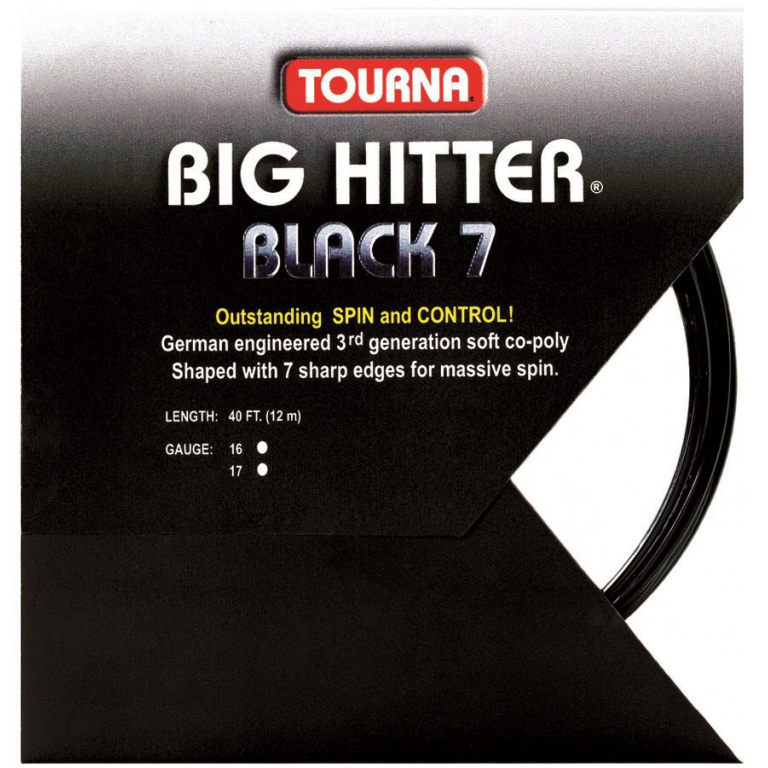 Besaitung mit Tourna Big Hitter black 7