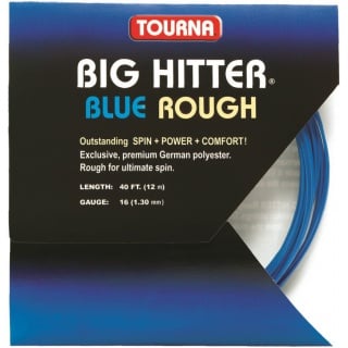 Besaitung mit Tourna Big Hitter blue ROUGH