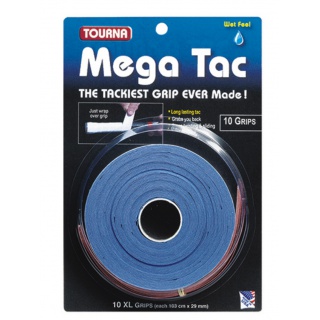Tourna Overgrip Mega Tac blau 10er