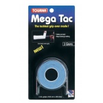 Tourna Overgrip Mega Tac (extreme Griffigkeit, haltbar, breit) blau 3er