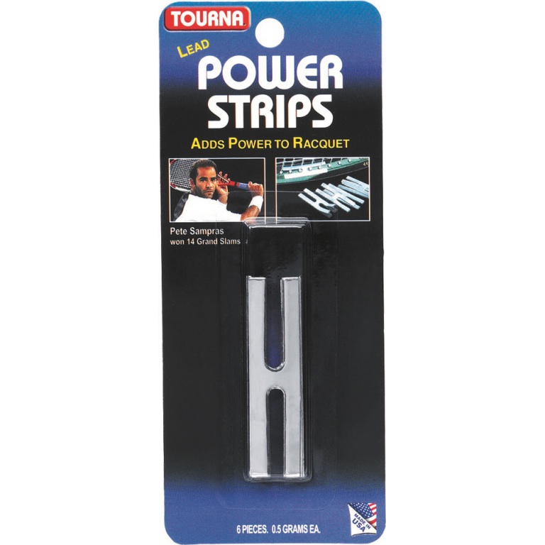 Tourna Bleiband Power Stripes H-Form silber (6x Bleistreifen je 3 Gramm)  online bestellen