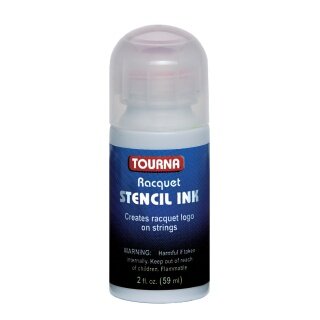 Tourna Saitenstift für Logo-Beschriftung - Flasche 59ml - schwarz