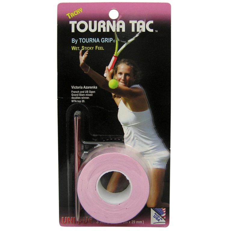 Tourna Overgrip Tac XL 0.55mm pink 3er