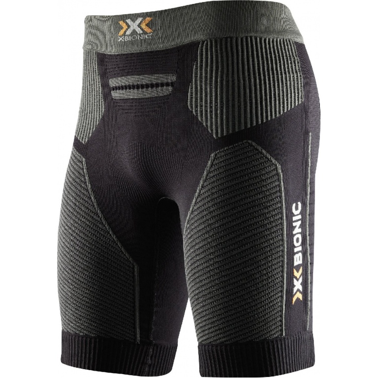 X-Bionic Fitness Effektor Pant Short schwarz/grau Herren