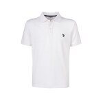 U.S. Polo Assn. Freizeit-Polo US16147 (Baumwolle) weiss Herren
