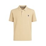U.S. Polo Assn. Freizeit-Polo US16147 (Baumwolle) beige Herren