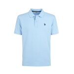 U.S. Polo Assn. Freizeit-Polo US16147 (Baumwolle) hellblau Herren