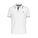 U.S. Polo Assn. Freizeit-Polo US16300 (Baumwolle) weiss Herren