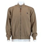 U.S. Polo Assn. Blouson-Übergangsjacke US16835 (Baumwolle) braun Herren