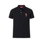 U.S. Polo Assn. Freizeit-Polo US16736 (100% Baumwolle) schwarz Herren