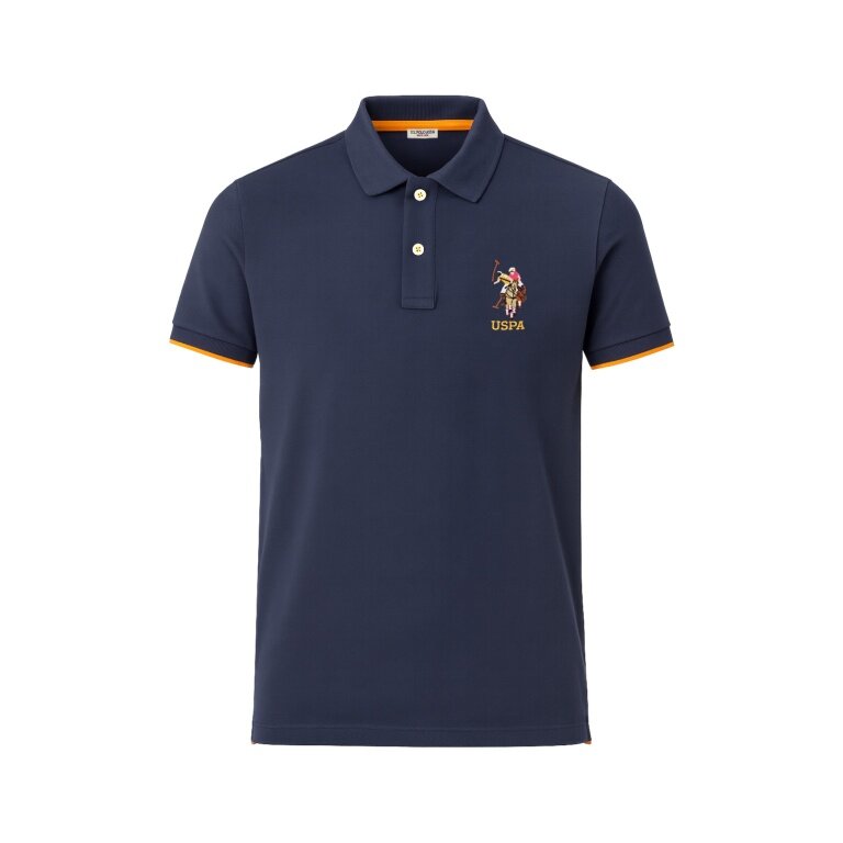 U.S. Polo Assn. Freizeit-Polo US16736 (100% Baumwolle) navyblau Herren