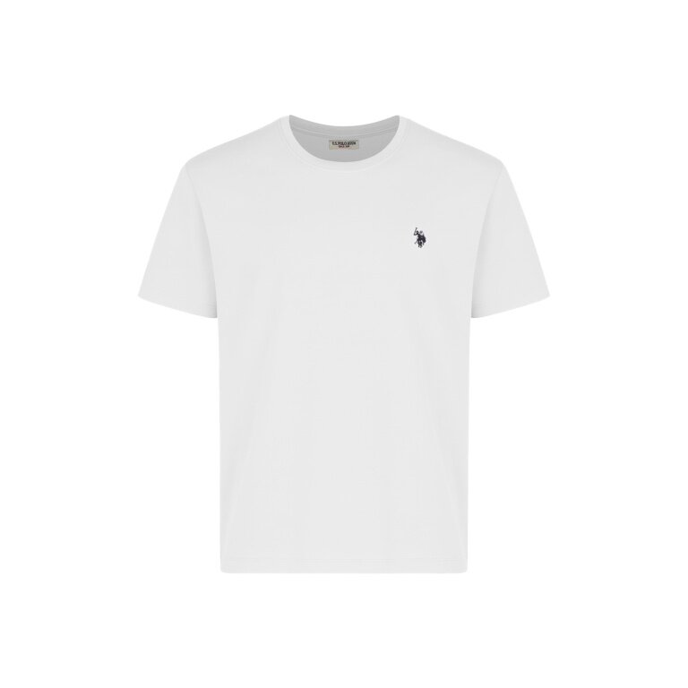 U.S. Polo Assn. Freizeit-Tshirt US16821 (Baumwolle) weiss Herren