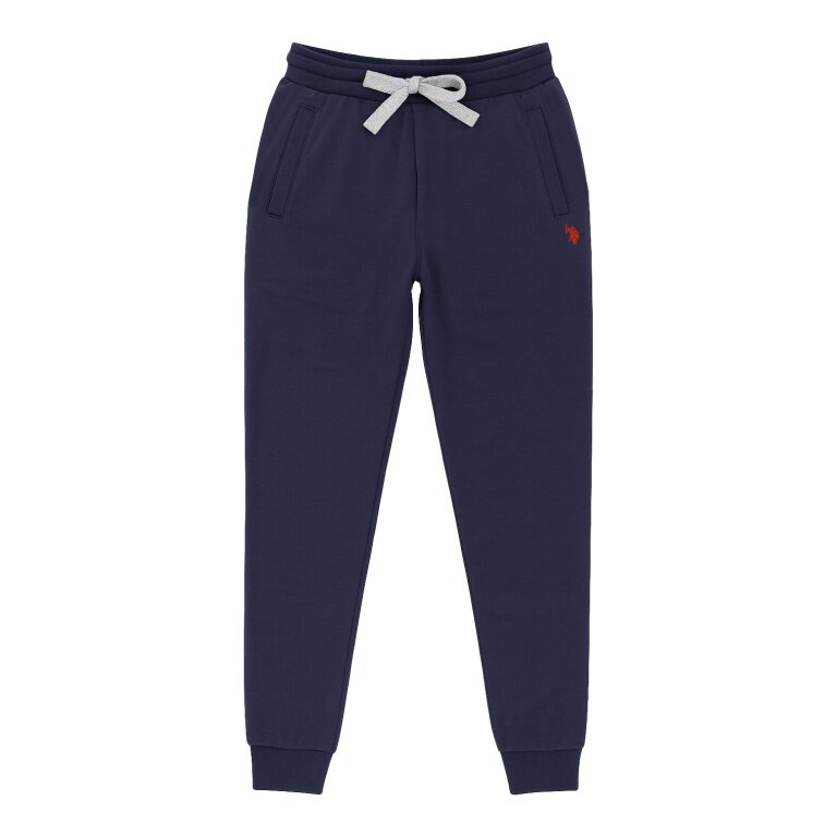 U.S. Polo Assn. Jogginghose Sweatpant (Baumwolle-Mischung) lang navyblau Herren